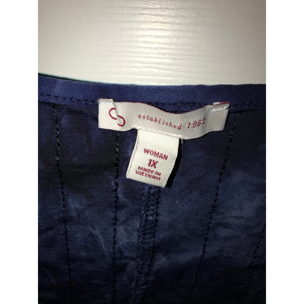 CB EST 1962 sleeveless top Size 1X - Picture 2 of 3